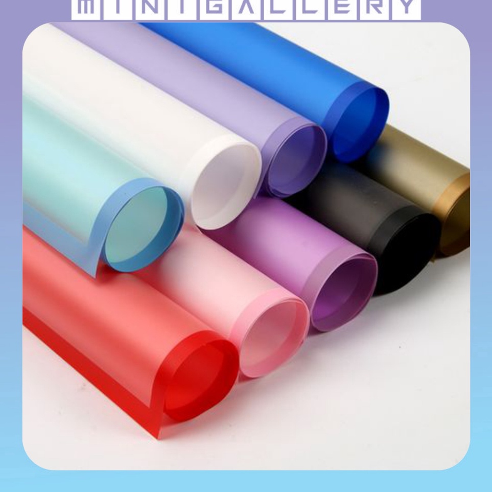 

Obral Istimewa 2 LEMBAR Flower Wrapping Paper Transparan List Kertas Buket Bunga Korea Cellophane KB5