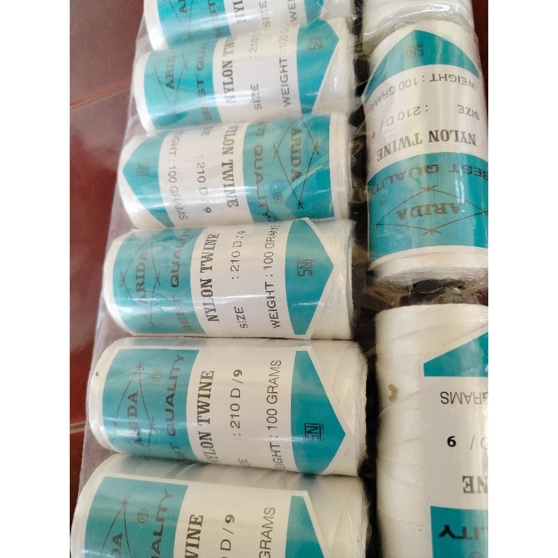 Benang nylon twine Arida/benang songket/benang jala