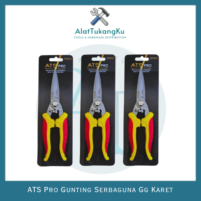 

ATS Pro GUNTING Premium Seng Kawat Kain SERBAGUNA 8" - GUNTING SENG DAHAN KERTAS 8 INCH