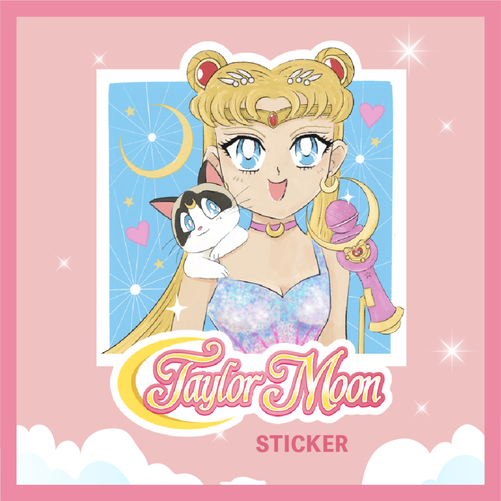 

Sticker Taylor Moon Taylor Swift Sailor Moon
