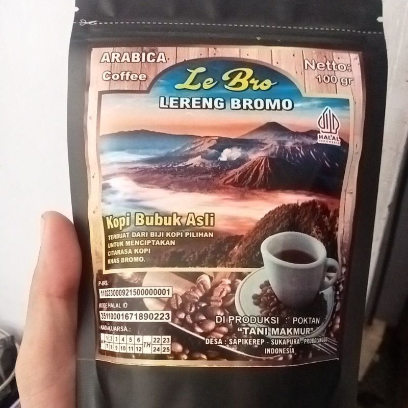 

Kopi Arabica Bromo/ Kopi Bromo / Kopi Hitam