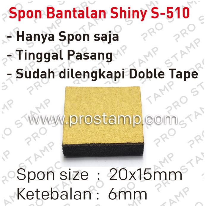 

Spon Bantalan Stempel Shiny Kotak