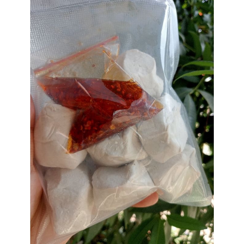 

basreng kataji 7pcs + Chili oil mantap