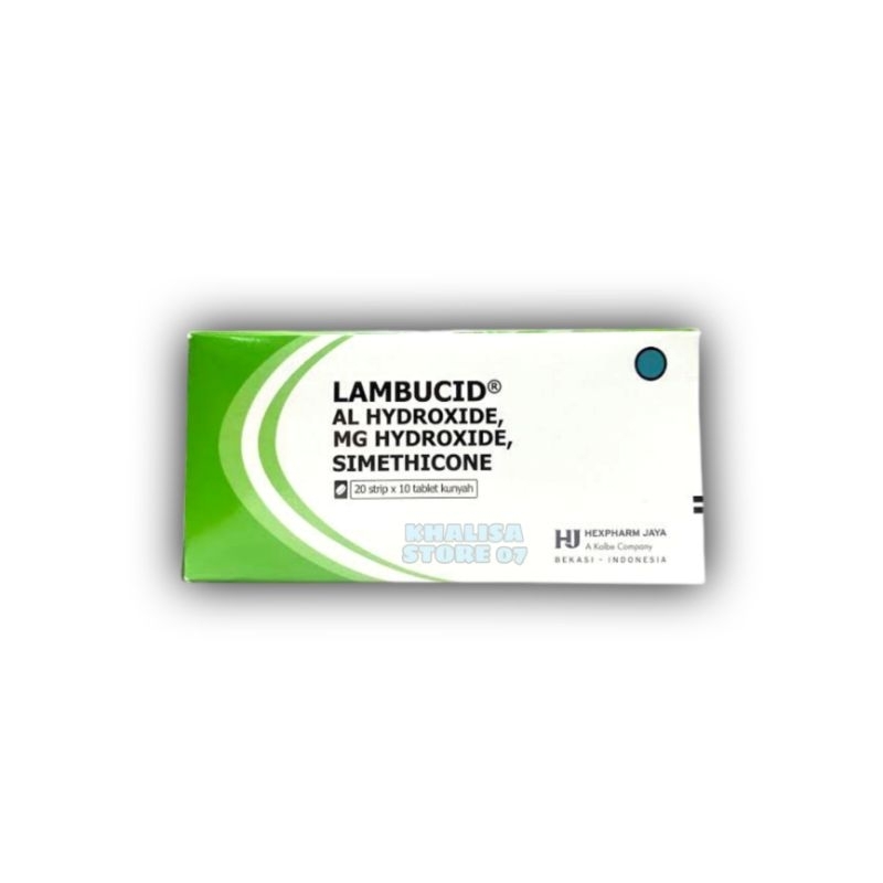 Lambucid Tablet Isi 20 Lembar / Lambucid