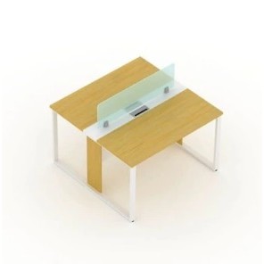 Meja Kerja Staff Partisi 2-4-6 Orang /Meja Kantor Sekat Kaca/Partisi Acrylic Sekat Meja Pemabatas Ru