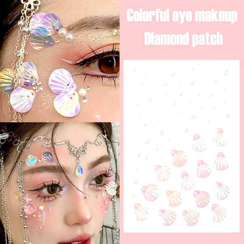 Sticker wajah butterfly Set 3D Tato Kupu kupu berwarna/Tatto Temporer Butterfly/tato tahan air/15 ha