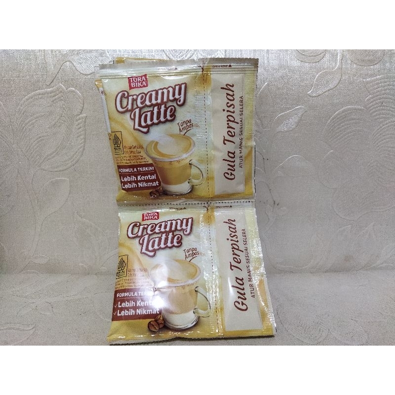 

TORABIKA CREAMY LATTE RENCENG ISI 10 SACHET / KOPI TORABIKA CAPPUCCINO / TORABIKA CREAMY LATTE / TORABIKA / CREAMY LATTE/ KOPI