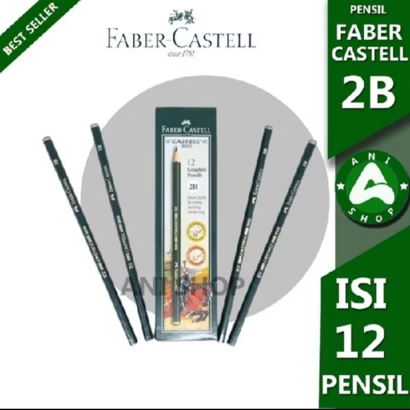 

Pencil FABER CASTELL 2B ORIGINAL