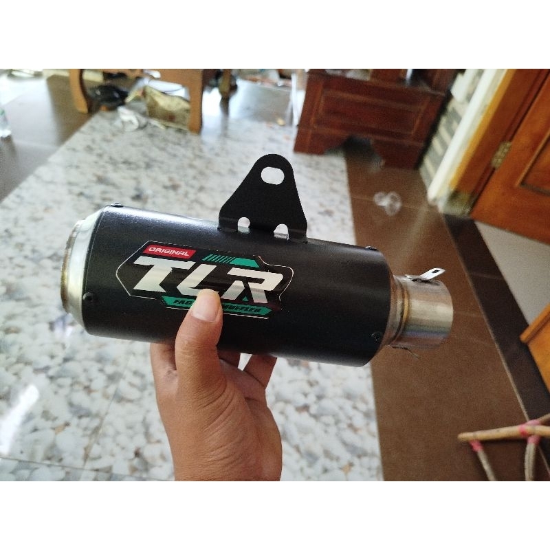 KNALPOT RACING TLR GP1 SLENCER KNALPOT DRAG TLR GP1 KNALPOT RACING TLR GP KNALPOT DRAG TLR GP1 BLACK