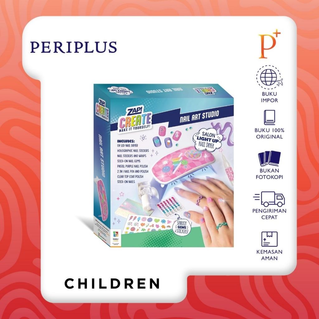 Zap Create Nail Art Studio Kit - 9354537001315