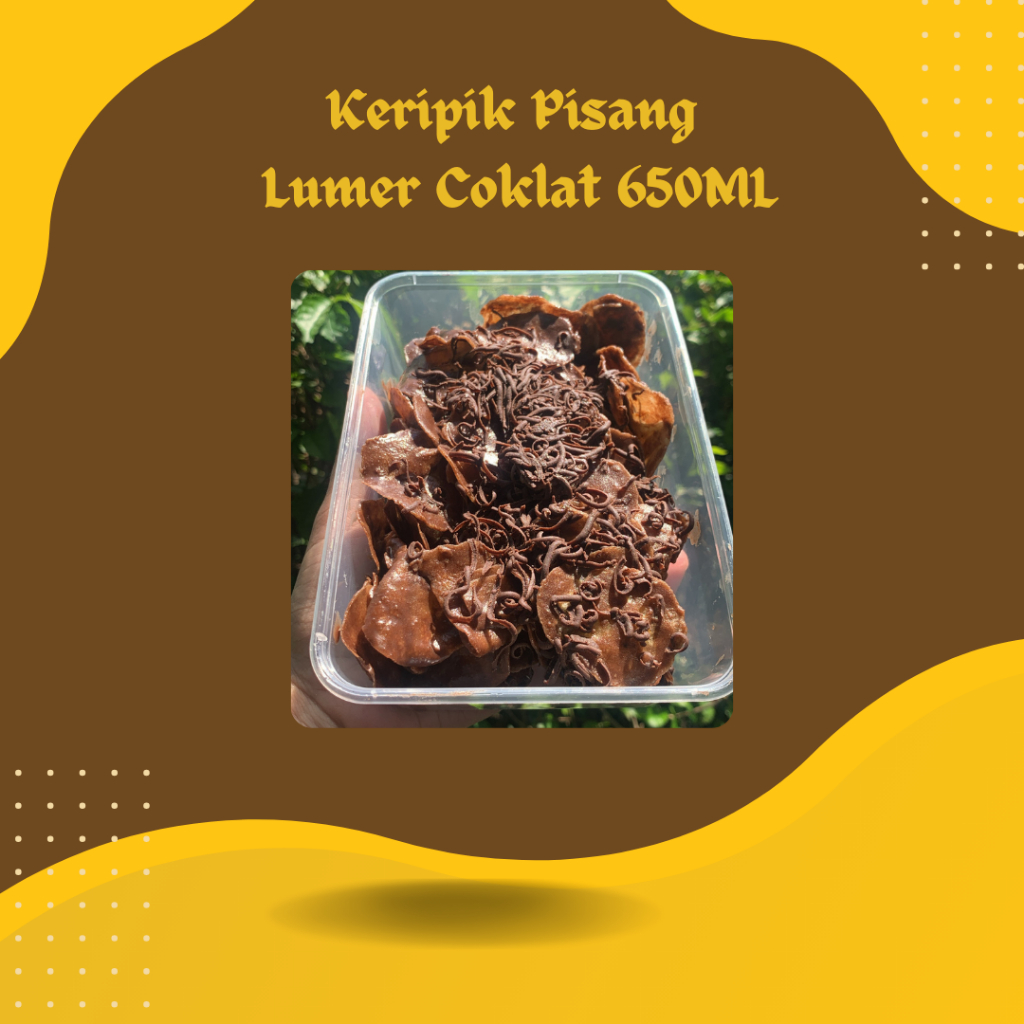 

Keripik Pisang Coklat 250Gr