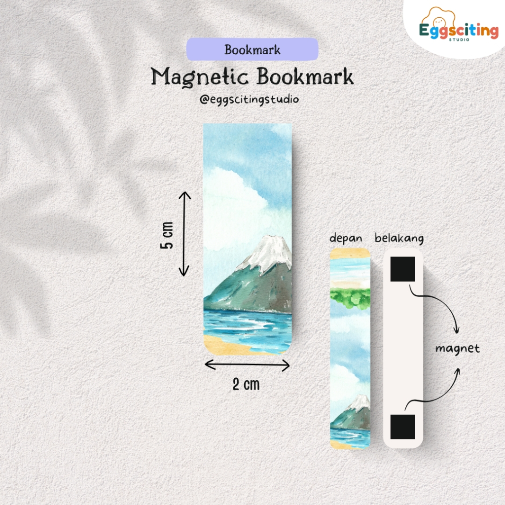 

Pembatas Buku Magnetik Mini/Magnetic Bookmark/Pembatas Buku Magnetic/Bookmark Palestine/Bookmark Mini