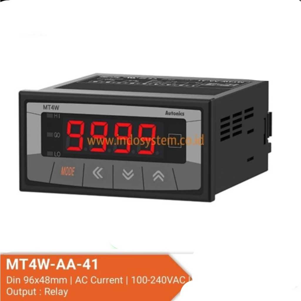 Panel Meter Autonics MT4W-AA-41