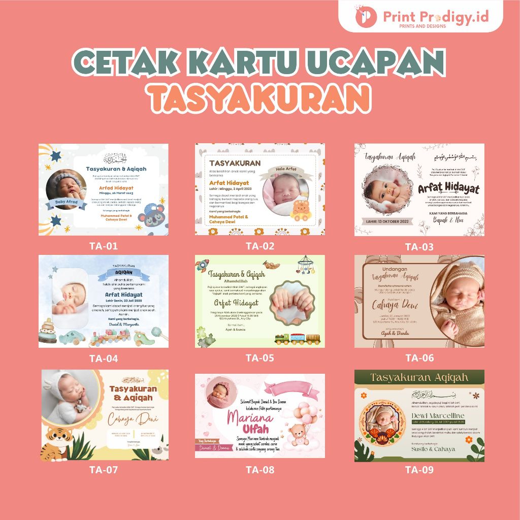 

Kartu Dan Stiker Aqiqah Label Aqiqah | Label Tasyakuran Aqiqah Bayi