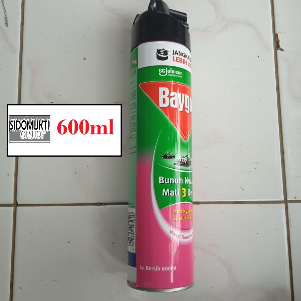 Baygon 600ml Flower Garden
