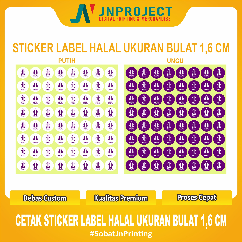

Stiker Label Halal | Stiker Label Makanan Minuman Halal Bahan Stiker Chromo Termurah