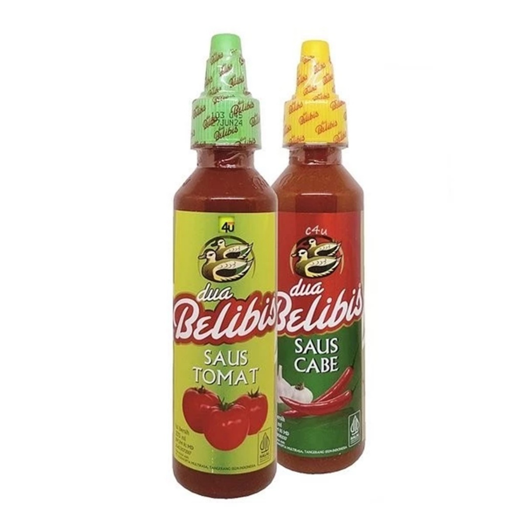 

Dua Belibis Saus Cabe / Saus Tomat Botol 235ml