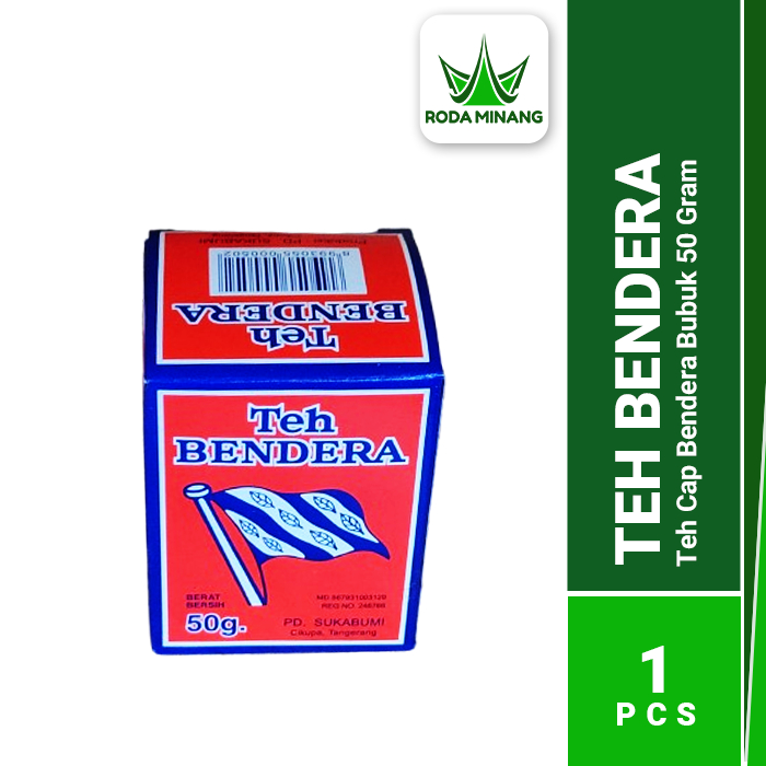 

Teh Cap Bendera Bubuk Kotak Tubruk Vanilla Serbuk 50 Gram