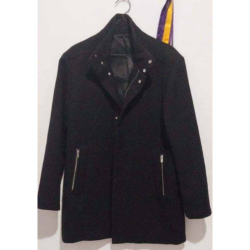 Zara Men Coat (3/4)//Men's REISS black smart jacket// jass coats H&M