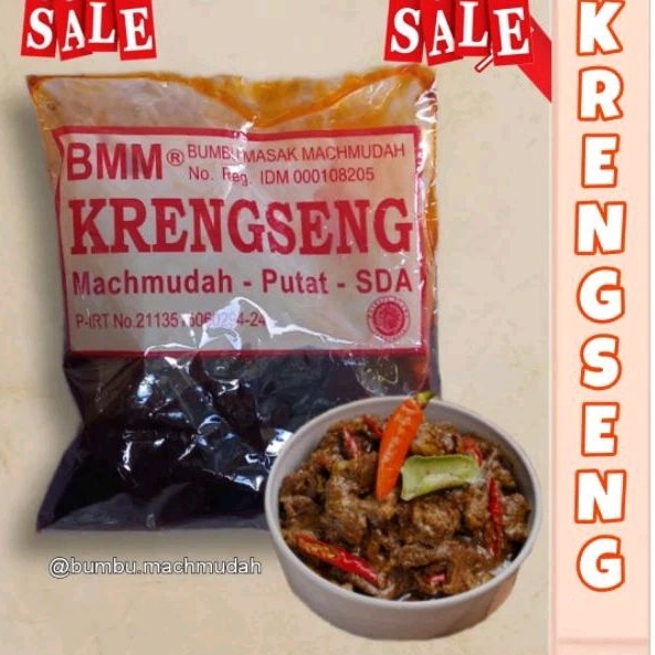 

Bumbu krengsengan machmudah BMM 55g