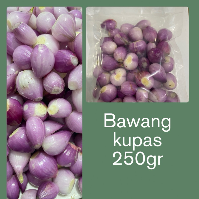 

bawang kupas 250 gram
