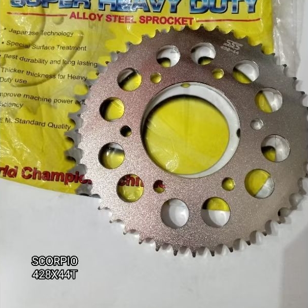 GEAR BELAKANG SCORPIO 428X44T SSS