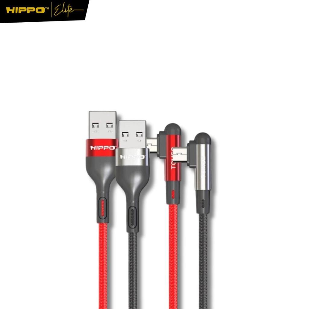 Hippo Kabel Data Gaming Mobile Toms2 USB to Micro Fast Charging 2.4 A Cable Micro USB Data Colokan L