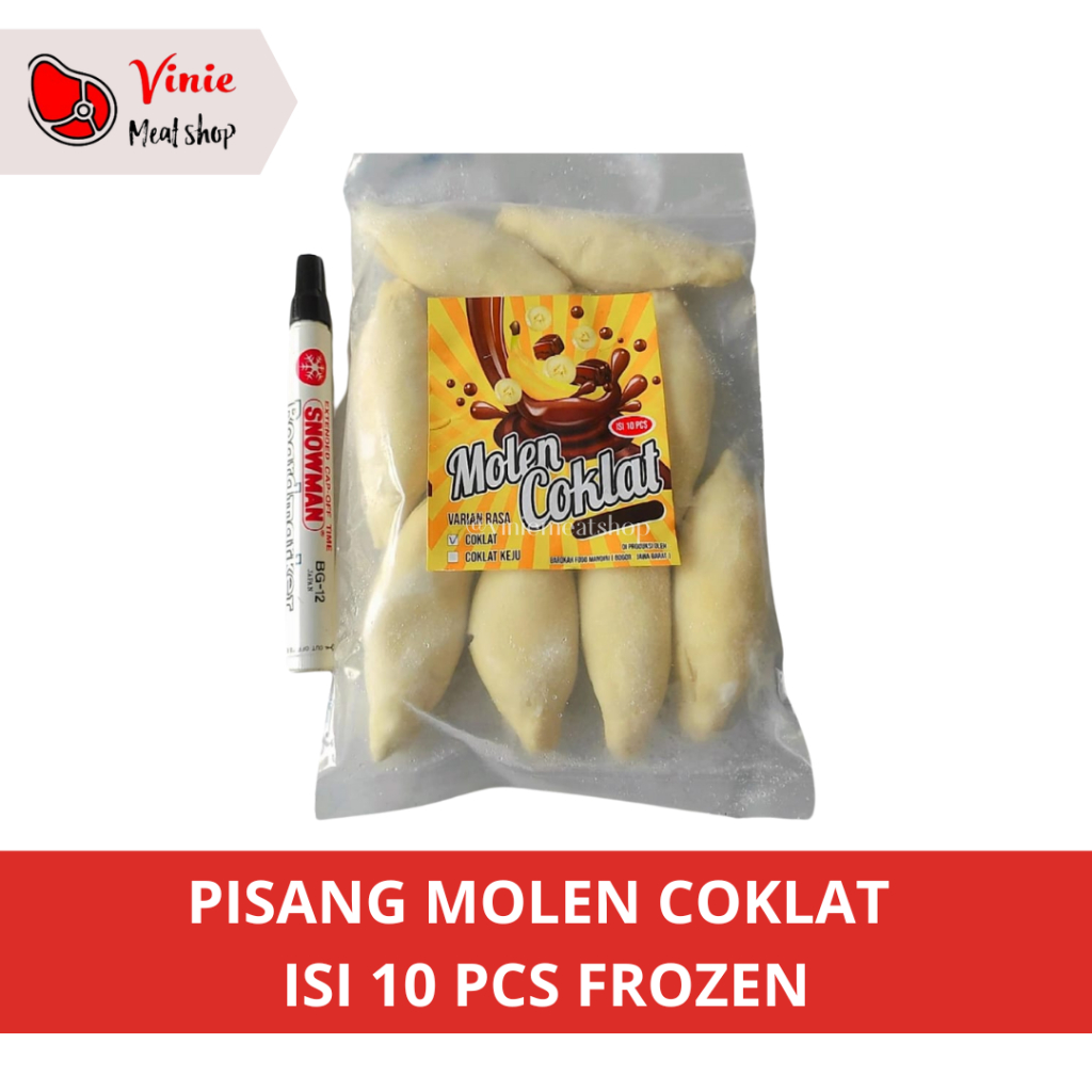 

Barokah Pisang Molen Coklat Frozen isi 10 pcs