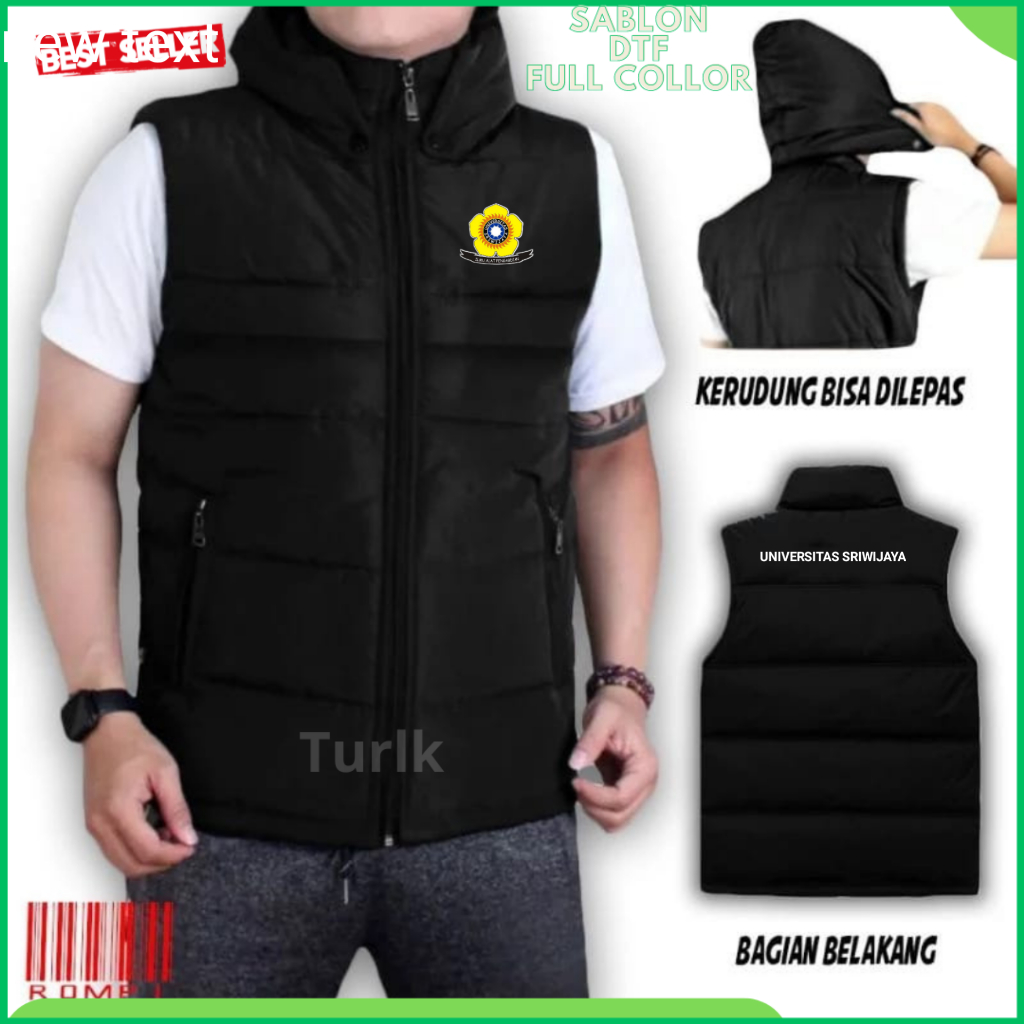 Rompi Universitas Sriwijaya Jaket Rompi Unsri Custom