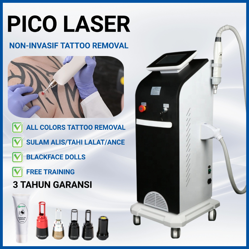 [Daya tinggi] Non-invasif picosecond laser menghilang flek bekas jerawat laser bopeng flek hitam waj