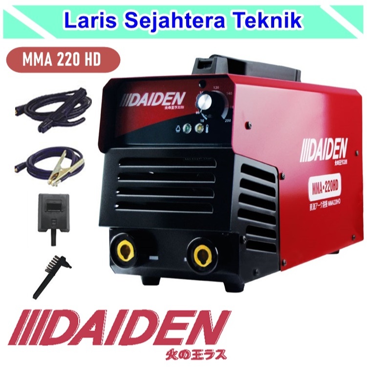 Mesin Las Daiden MMA 220HD Trafo Las IGBT