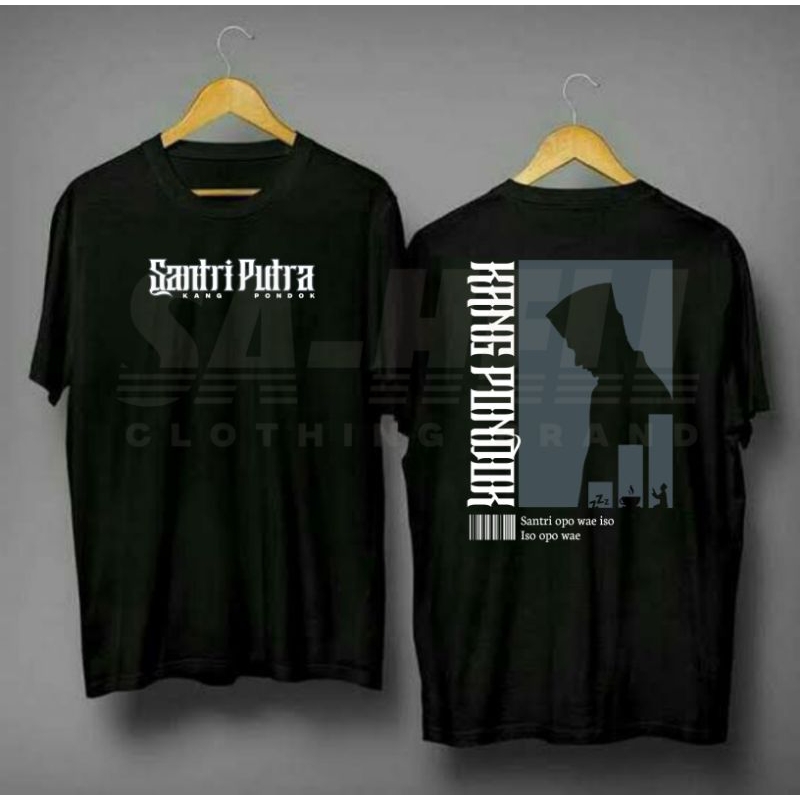 kaos santri putra kang pondok santri putri mbak pondok  HSN 2024 hari santri nasional 24's sablon dt