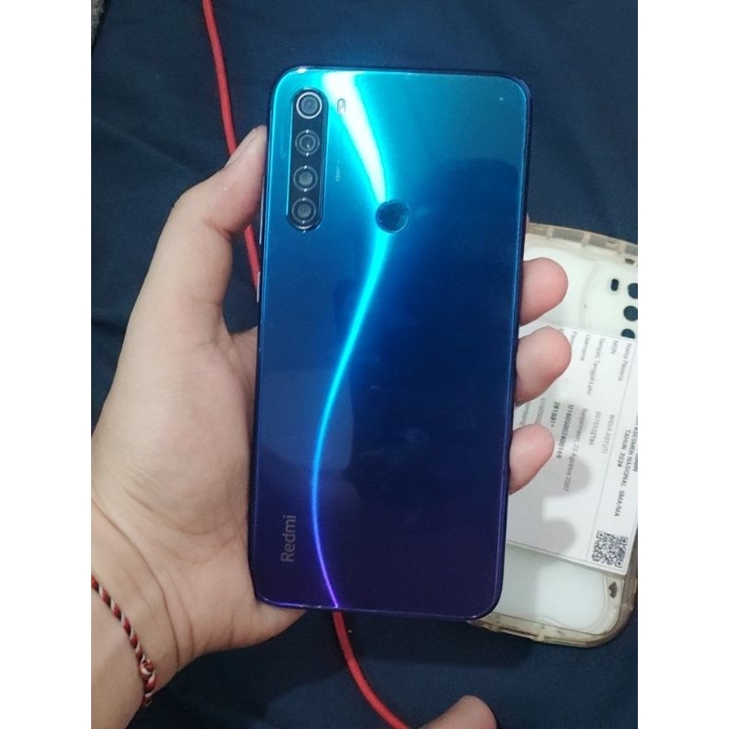 HP MURAH XIOAMI REDMI NOTE 8 SECOND BEKAS BAIK