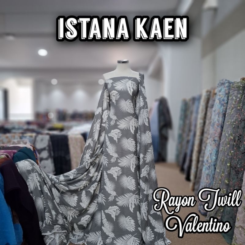 Bahan Katun Rayon Valentino | Bahan Katun Rayon| Katun Rayon Valentino -ISTANAKAEN