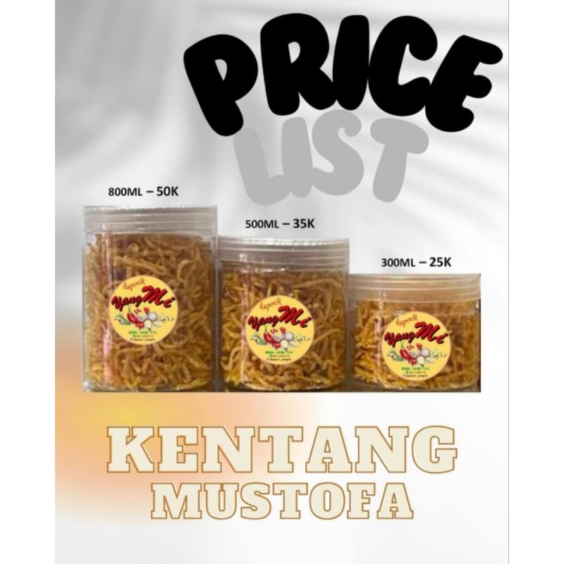 

Kentang Mustofa Pedas Manis nagihhh