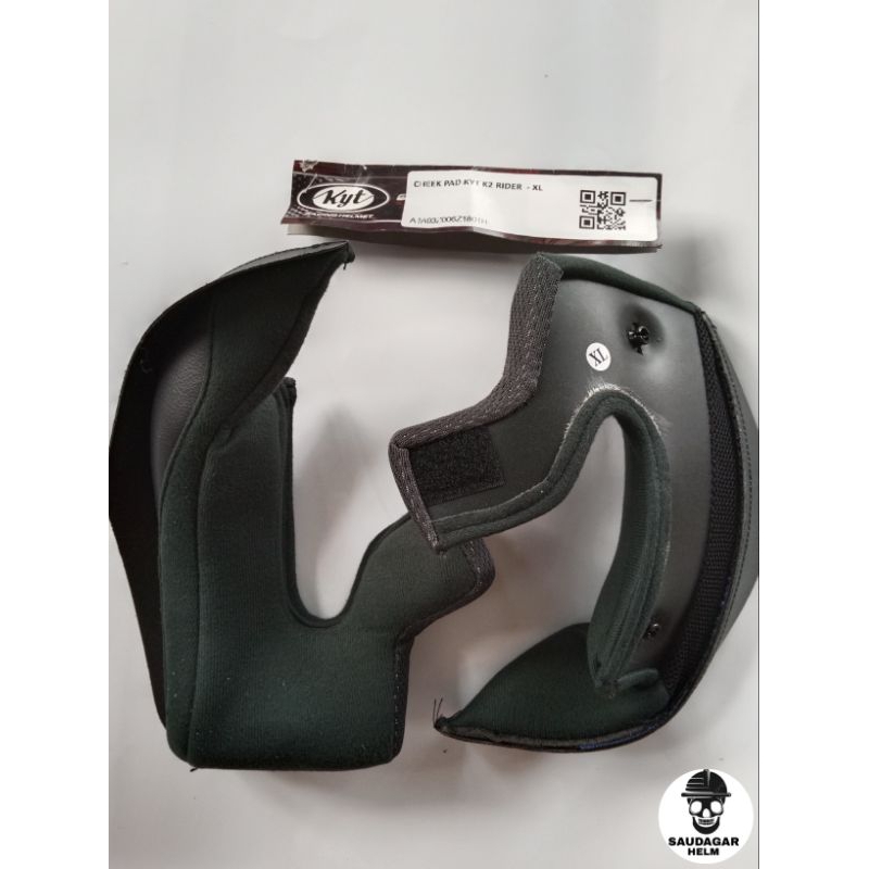 BUSA FULLSET KYT K2R K2 RIDER ORIGINAL KYT 100% / BUSA PIPI CHEEK PAD ORIGINAL KYT K2R K2 RIDER / BU