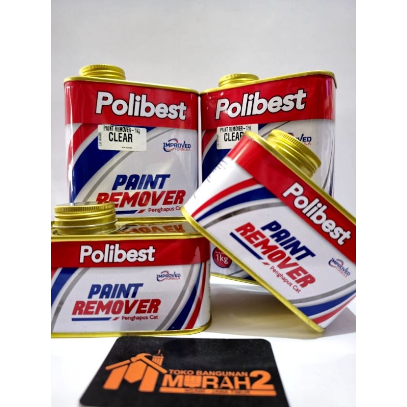 Paint Remover/Pengahapus/Perontok Cat - POLIBEST PAINT REMOVER 1KG