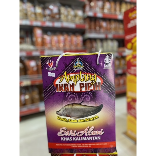 Amplang Sari Alam Box Isi 10Pcs | Amplang Ikan Haruan | Amplang Ikan Pipih | Amplang Ikan Tenggiri |