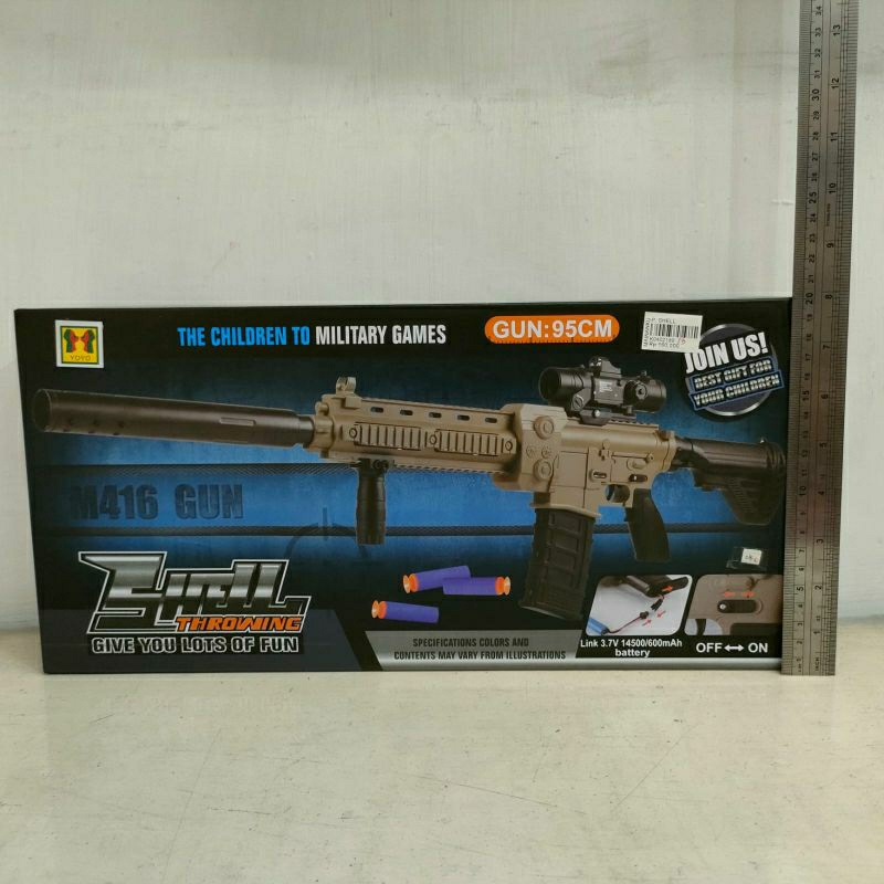 Mainan Pistol M416 gun