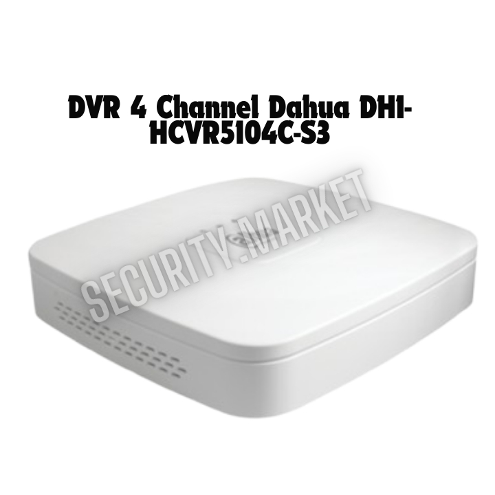 DHI-HCVR5104C-S3 DVR 4 CHANNEL DAHUA