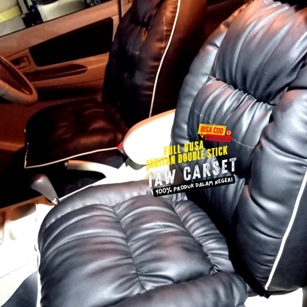 SARUNG JOK MOBIL WULING CONFERO MODEL SOFA MEWAH BAHAN MYO 3 BARIS