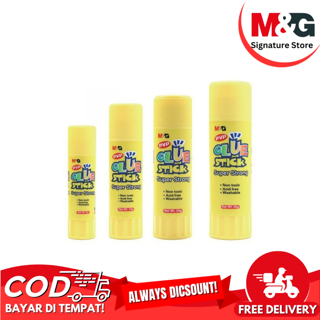 

Lem Stick M&G Super Strong 4Varian Glue Stick M&G - #ASG97178 #ASG97179 #ASG97180 #ASG97181 - Satuan