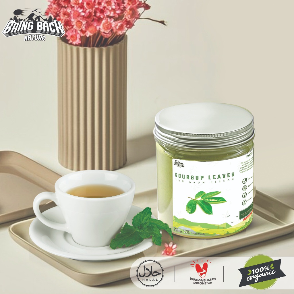 

TEH DAUN SIRSAK 160gr ATASI KANKER DAN ASAM URAT HERBAL ALAMI / TEH DAUN SIRSAK ORIGINAL ATASI GULA DARAH DAN NYERI SENDI REMATIK