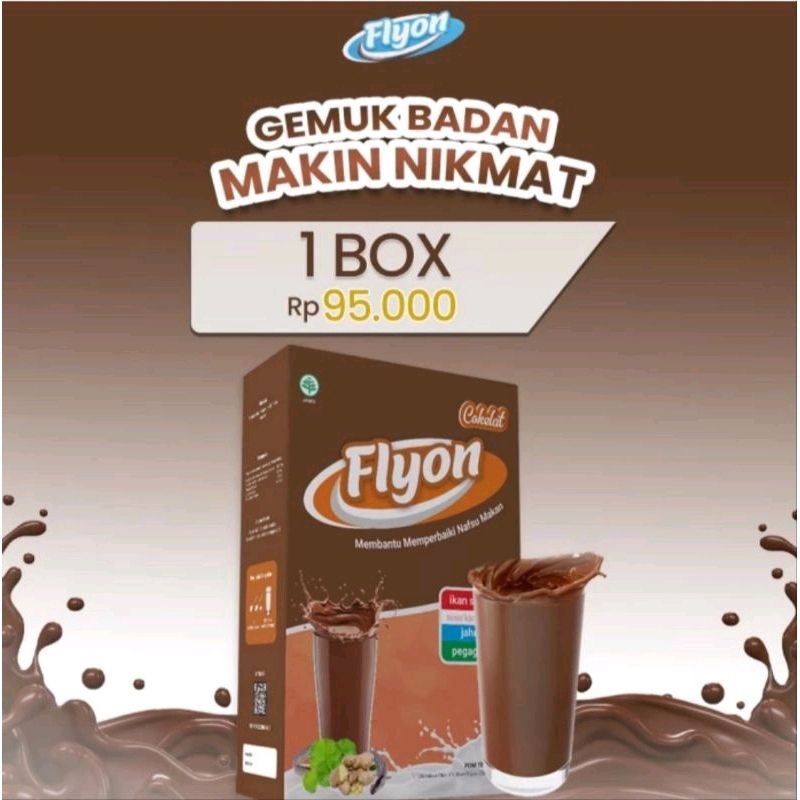 

Susu [FLYON] Coklat Penggemuk Badan Tercepat Dan Penambah Nafsu Makan Vitamin Penggemuk
