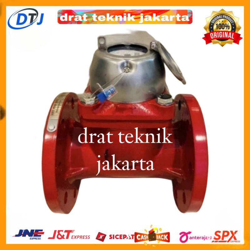 FLOW METER AIR LIMBAH 4 INCH - FLOW METER AIR PANAS 130 DERAJAT 4 INCH