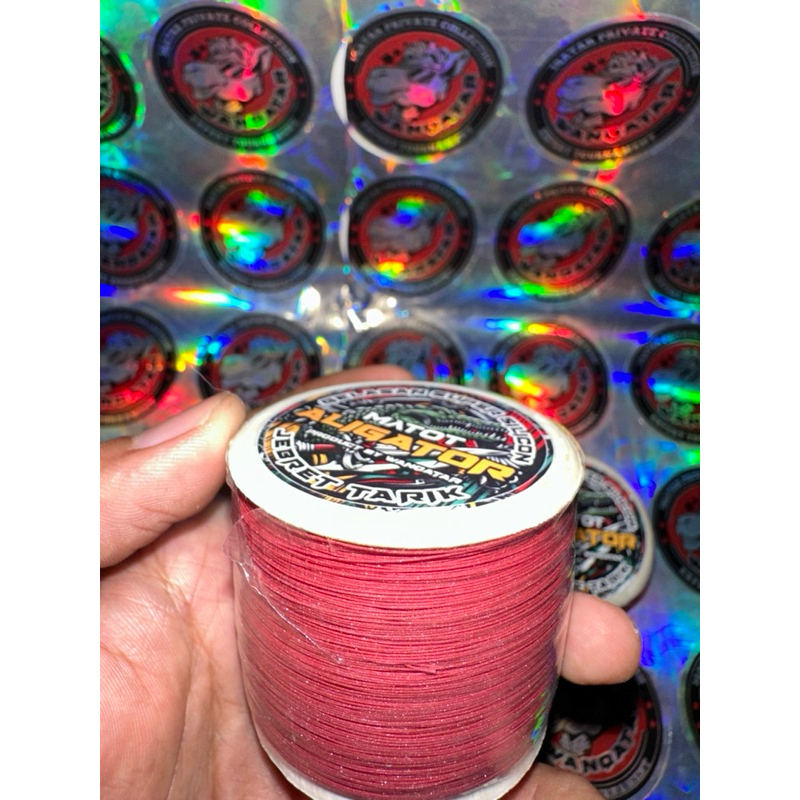 [JEBRET TARIK] Gelasan Senar mati MATOT 022 ALIGATOR BOGEL 1000yard Sangat murah meriah tajam untuk 
