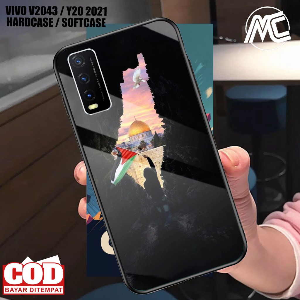 Case VIVO V2043 / Y20 2021 palestine VIVO V2043 / Y20 2021 Hp - Casing Hp  - Case Hp - Case Terbaru 