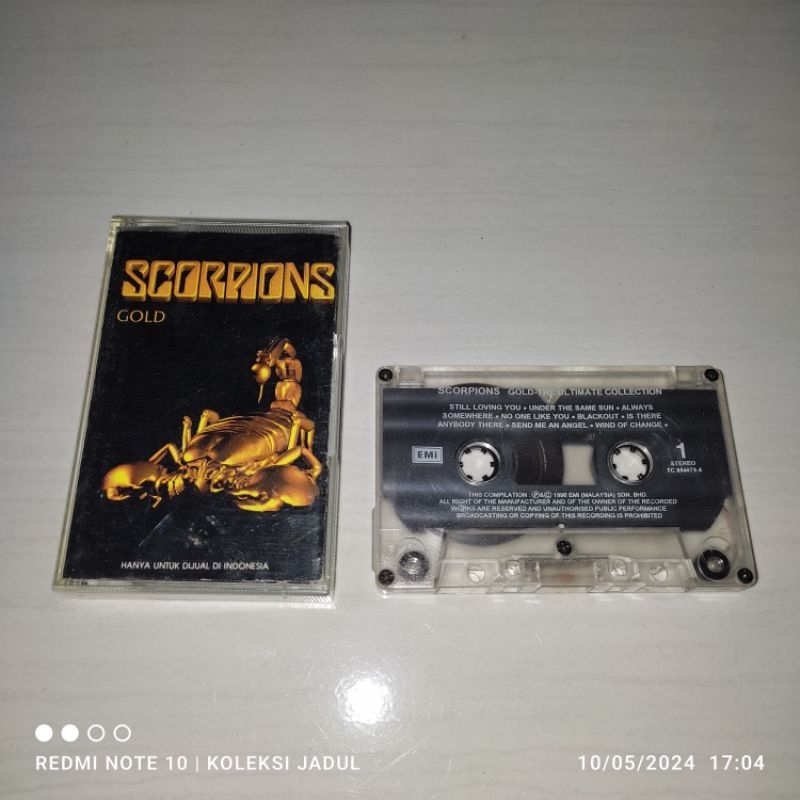 Kaset Scorpions Gold - The Ultimate Collection