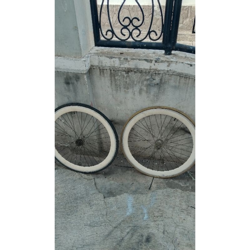 wheelset 700c terpedo bekas