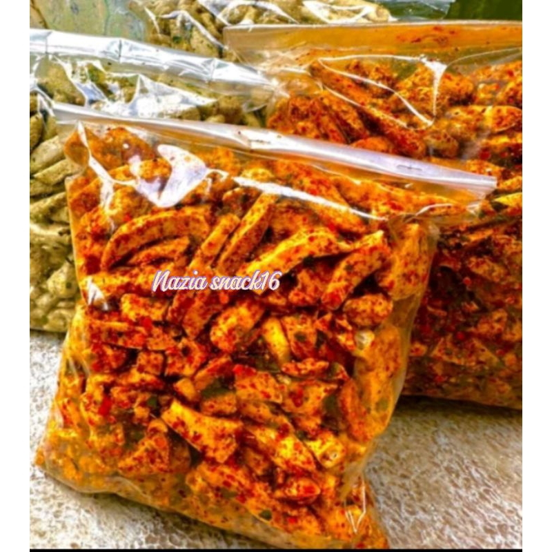 

Basreng stik renyah pedas daun jeruk 500gram